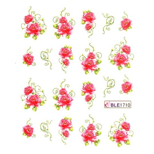 Waterdecal Bloemen BLE1710