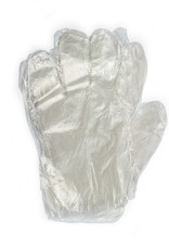 Paraffine Plastic Handschoenen 100 pcs