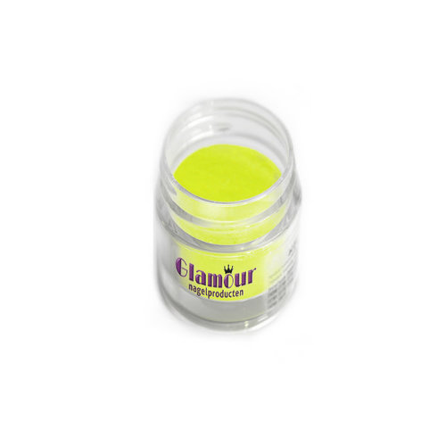 Acrylic Powder Neon Bright Yellow