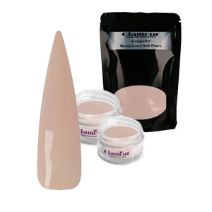 Acrylic Powder Quick Cover Soft Peach