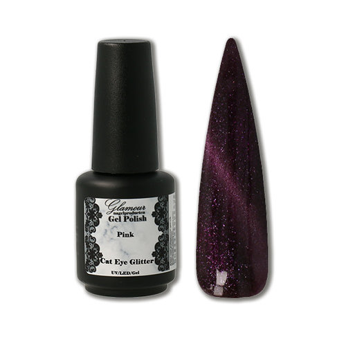 Gel On Cat Eye Glitter Pink Gel On Cat Eye Glitter Pink