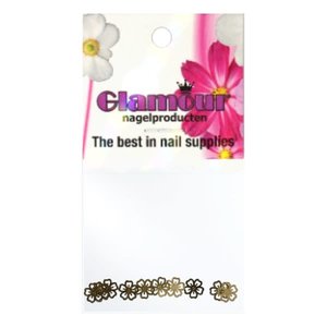 Shapes Inlay Flower Gold 1