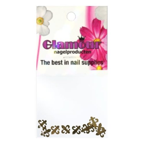 Shapes Inlay Ornament Gold