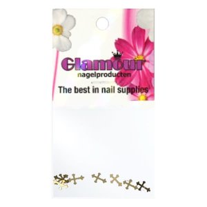 Shapes Inlay Cross Gold 1