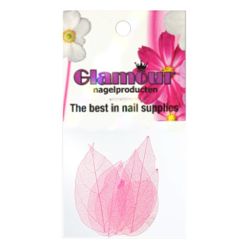 Nailart Leaf Pink 1