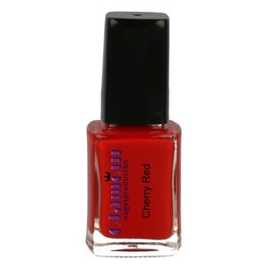 Stamping Nailpolish Cherry Red