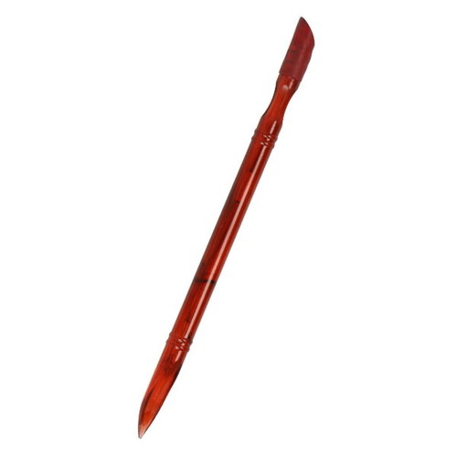 Cuticle Pusher Black/Red