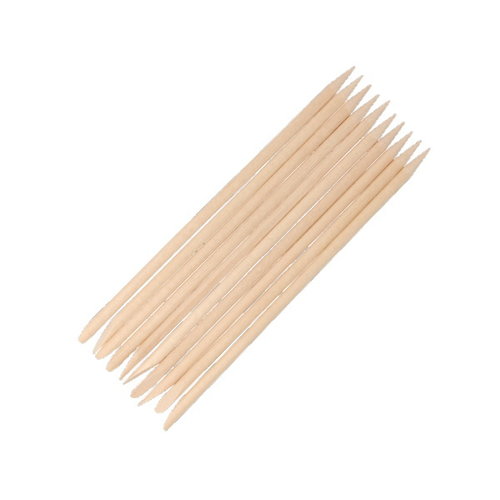 Rosewood Manicure Sticks Short 10 pcs