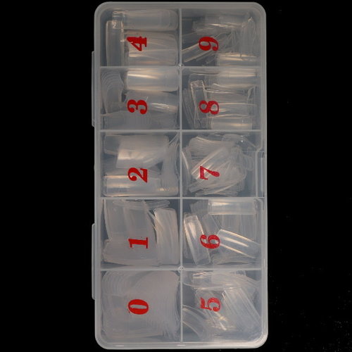 500 Tips Clear Sorting Box