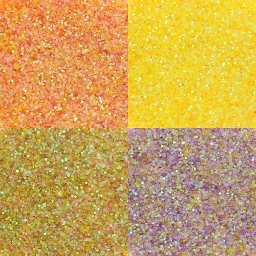 Pastel Glitter Orange