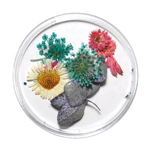 Droogbloemen Mix 3D Silver Flower DB-002