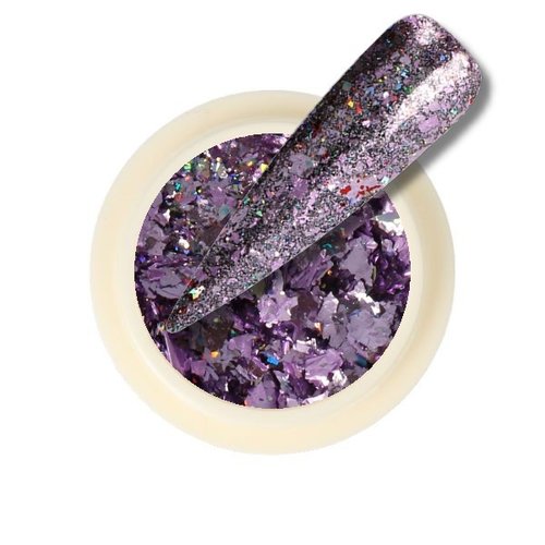 Galaxy Chrome Flakes Lilac