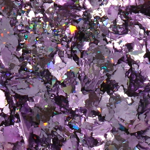 Galaxy Chrome Flakes Lilac