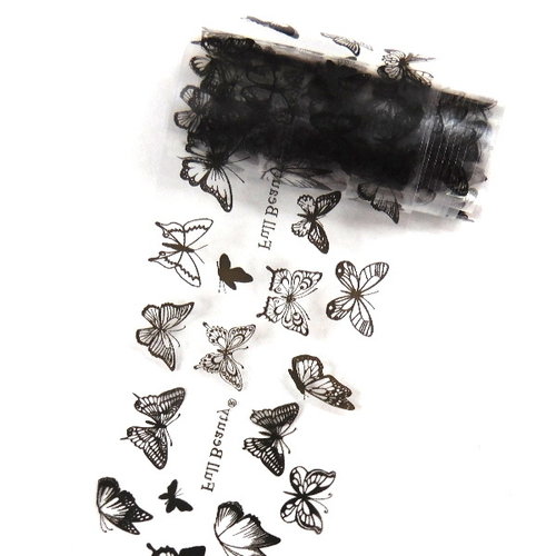 Transferfolie Black Butterfly