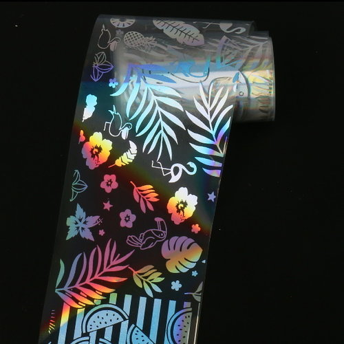 Transferfolie Holographic Leaves FR-074