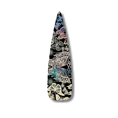 Transferfolie Holographic Butterfly FR-075
