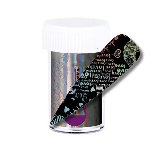 Transfer Foil Holographic Love Transfer Foil Holographic Love
