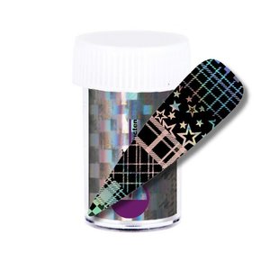 Transfer Foil Holographic Gingham