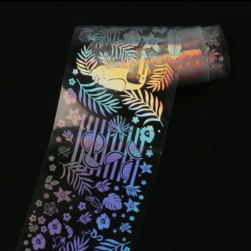 Transfer Foil Holographic Tropical Transfer Foil Holographic Tropical