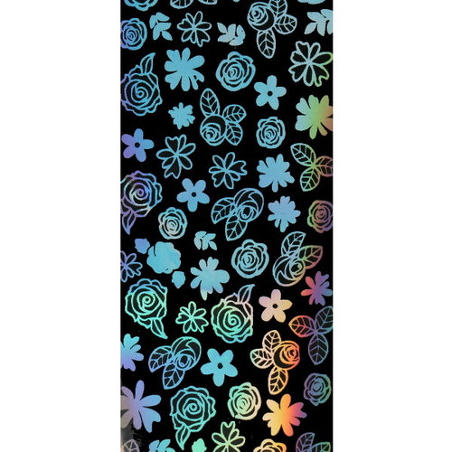 Transfer Foil Holographic Cute Flowers