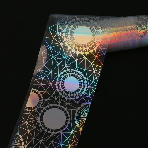 Transfer Foil Holographic Mandala Transfer Foil Holographic Mandala