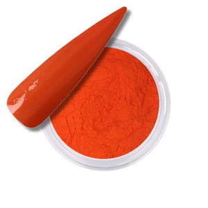 Acrylic Powder Pumpkin Pie