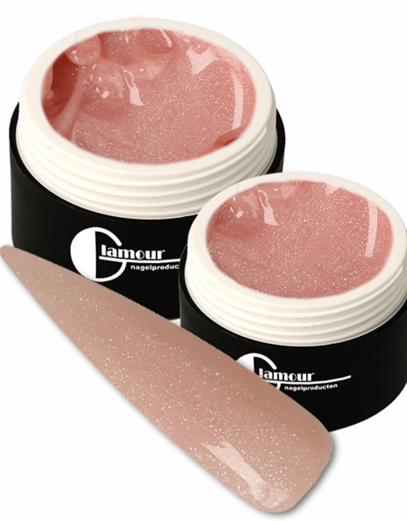 Polygel Shimmer Peach | Glamournagelproducten - Glamournagelproducten