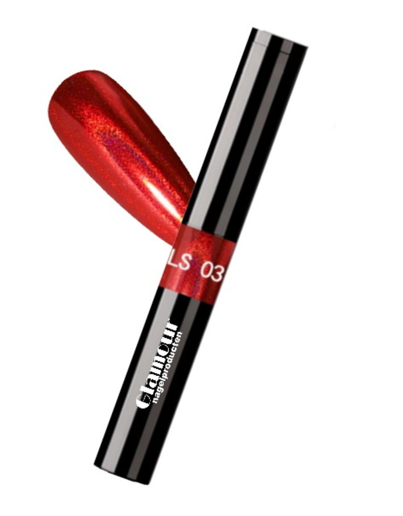 Holographic Pigment Stick Laser Red