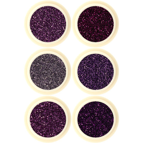 Glitter Set Dusky Plum