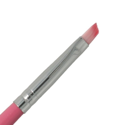 Gel Brush Slanted Pink NR 6