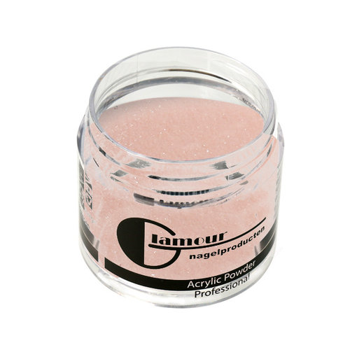 Acrylic Powder Cover Dark Pink Effect