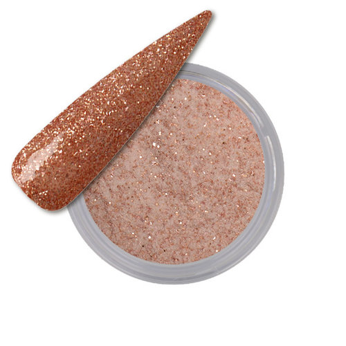 Acrylic Powder Rose Quartz Glitter