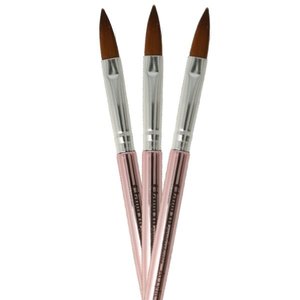 Acrylic Brush NR 12 Rosegold