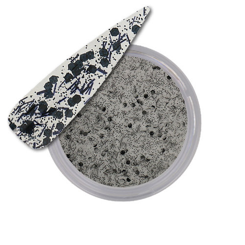 Poudre Acrylique Glitter Black Shadow