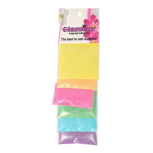 Nailart Set Rainbow Glitter Nailart Set Rainbow Glitter