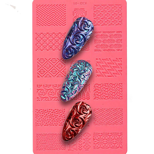3D Silicone Nail Mold 1