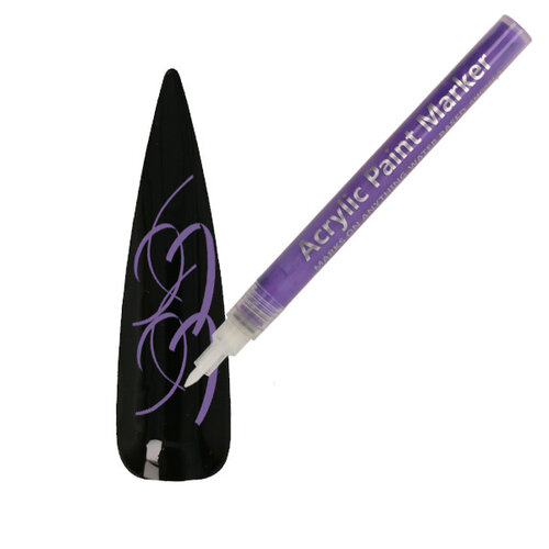 Acrylic Nailart Pen Purple