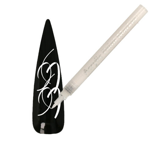 Acrylic Nailart Pen White Acrylic Nailart Pen White