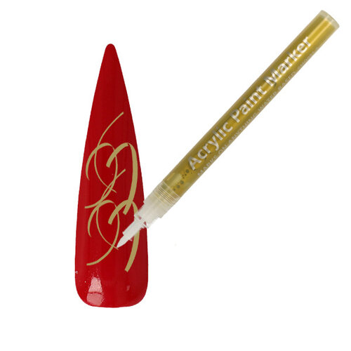 Acrylic Nailart Pen Gold