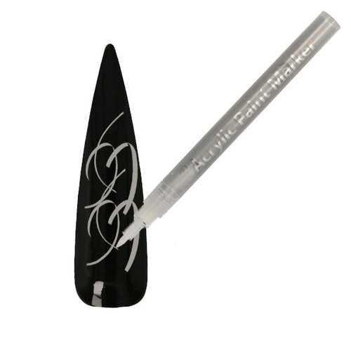 Acrylic Nailart Pen Silver