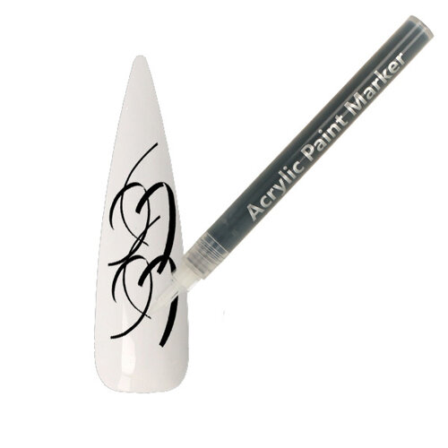 Acrylic Nailart Pen Black Acrylic Nailart Pen Black