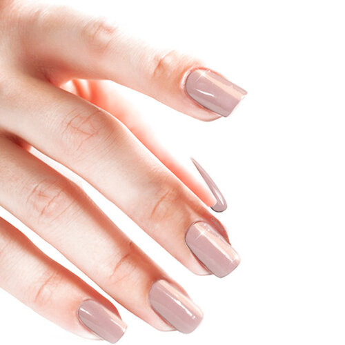 Soft Pearly Chrome Powder Peach