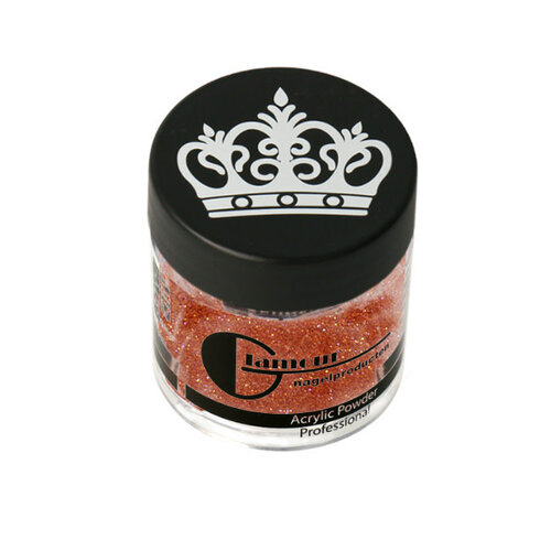 Acrylic Powder Glitter Stone Red