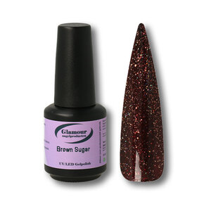 Gel On Glitter Brown Sugar