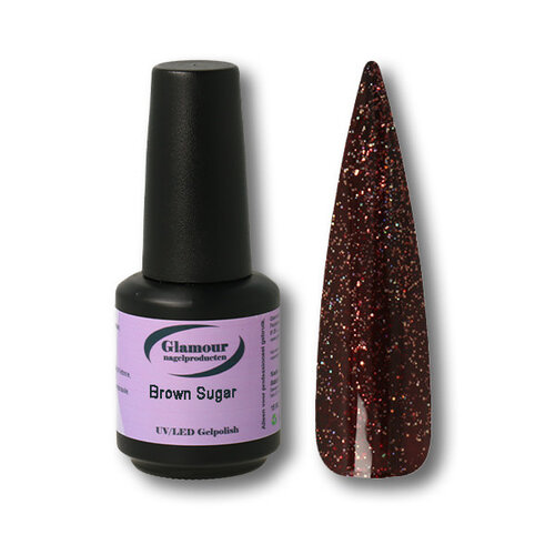 Gel On Glitter Brown Sugar Gel On Glitter Brown Sugar