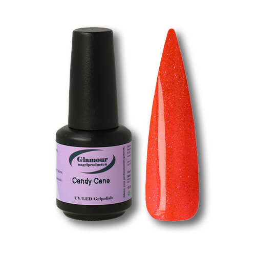 Gel On Glitter Candy Cane Gel On Glitter Candy Cane