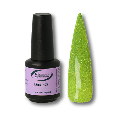 Gel On Glitter Lime Fizz Gel On Glitter Lime Fizz