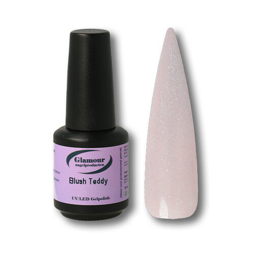 Gel On Glitter Blush Teddy Gel On Glitter Blush Teddy