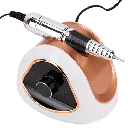 Nail Drill  Classy White + Drill Bit Set