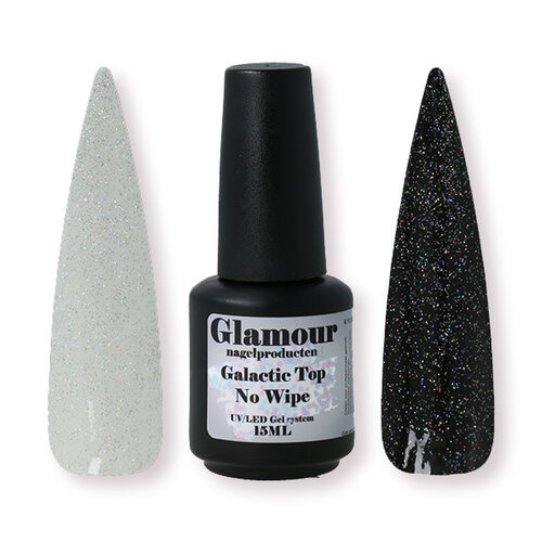 No Wipe Glitter Galactic Top